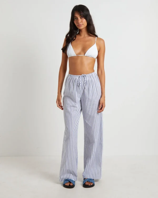Best SUBTITLED Adeline Pants In White Stripe