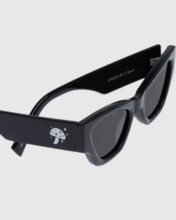 Best Sale LE SPECS Afends X Charde Sunglasses Black