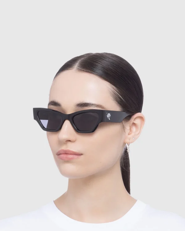 Best Sale LE SPECS Afends X Charde Sunglasses Black