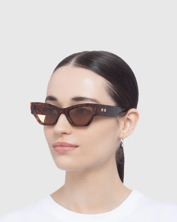Discount LE SPECS Afends X Charde Sunglasses Tort