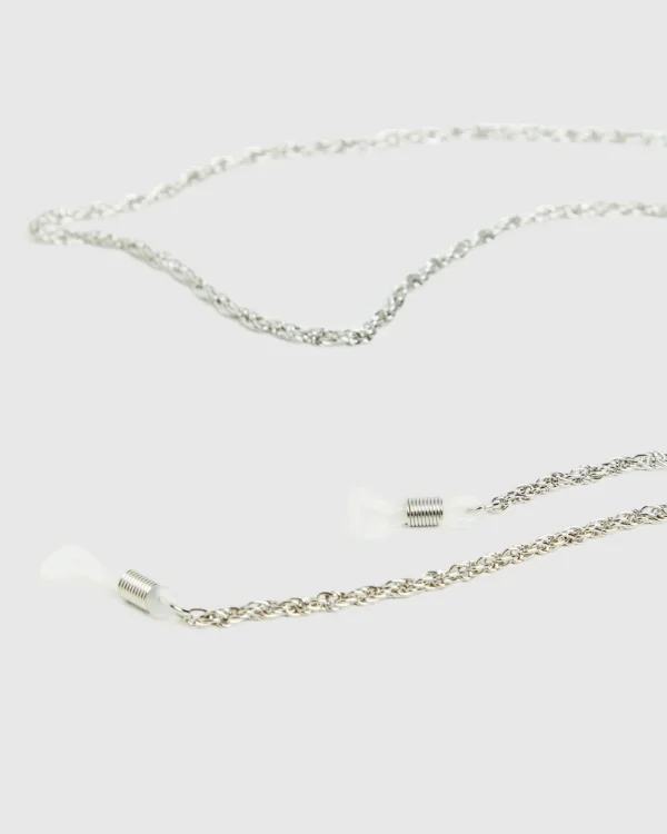 Hot AIRE Metal Rope Chain Silver