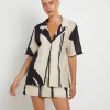 Online SNDYS Alba Short Sleeve Shirt In Black Print