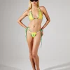 Flash Sale JADED LONDON Amarela Ruched Thong Bikini Bottoms