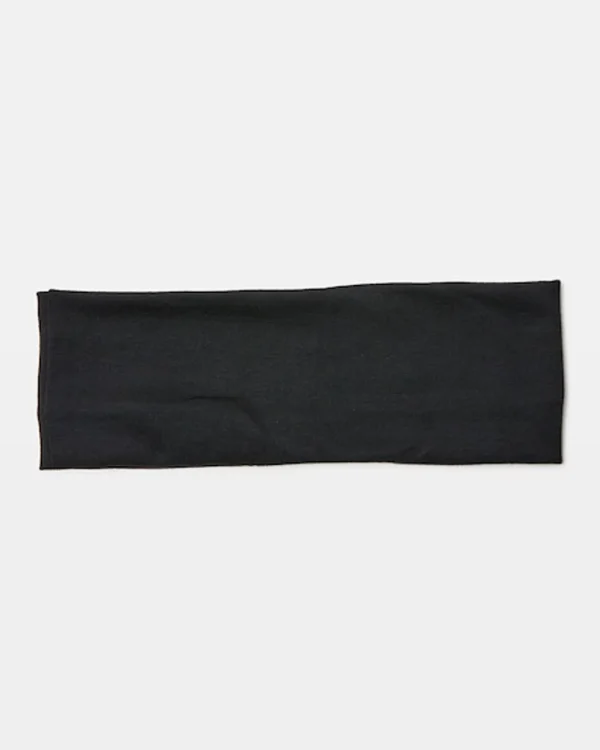 Shop SUBTITLED Amber Jersey 2 Piece Headband Set Black/White