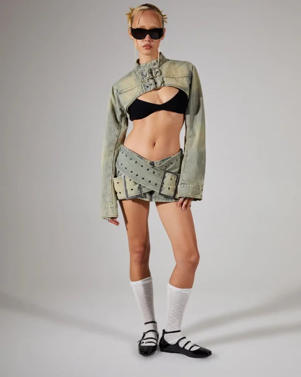 Clearance JADED LONDON Assassin Ultra Cropped Jacket