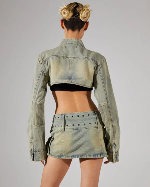Clearance JADED LONDON Assassin Ultra Cropped Jacket