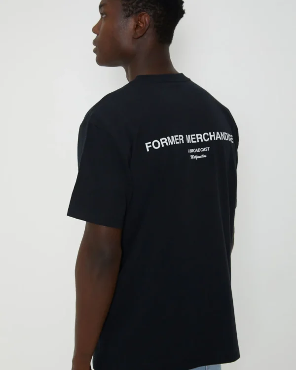 Hot FORMER Auction Short Sleeve T-Shirt In Black