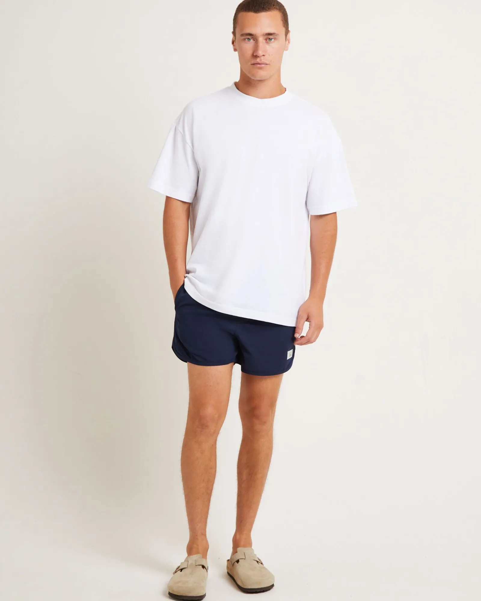 avalon__volley_boardshort_0.webp Sale ARVUST Avalon 14" Volley Boardshorts In Navy