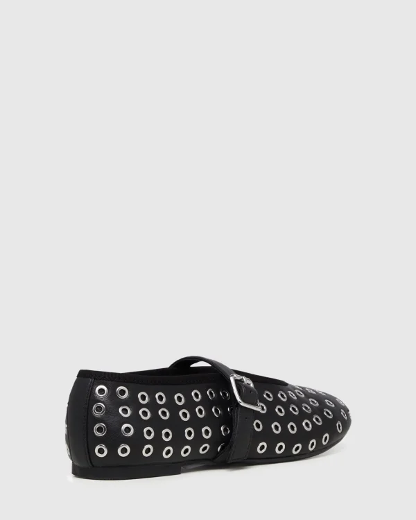 Hot THERAPY Avalon Flats Black