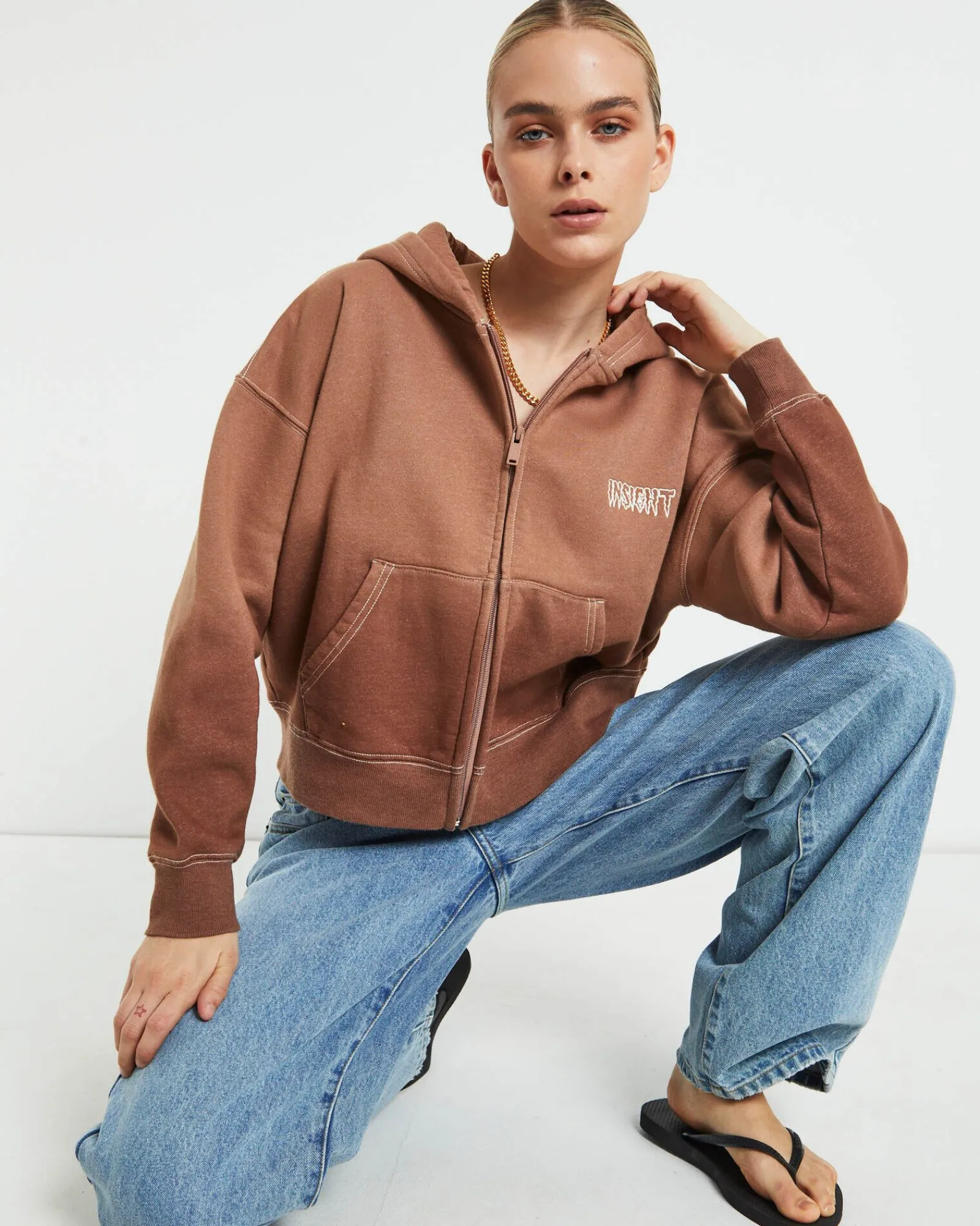 baby_fleece_zip_hoodie_in_0.webp Best INSIGHT Baby Fleece Zip Hoodie In Brown