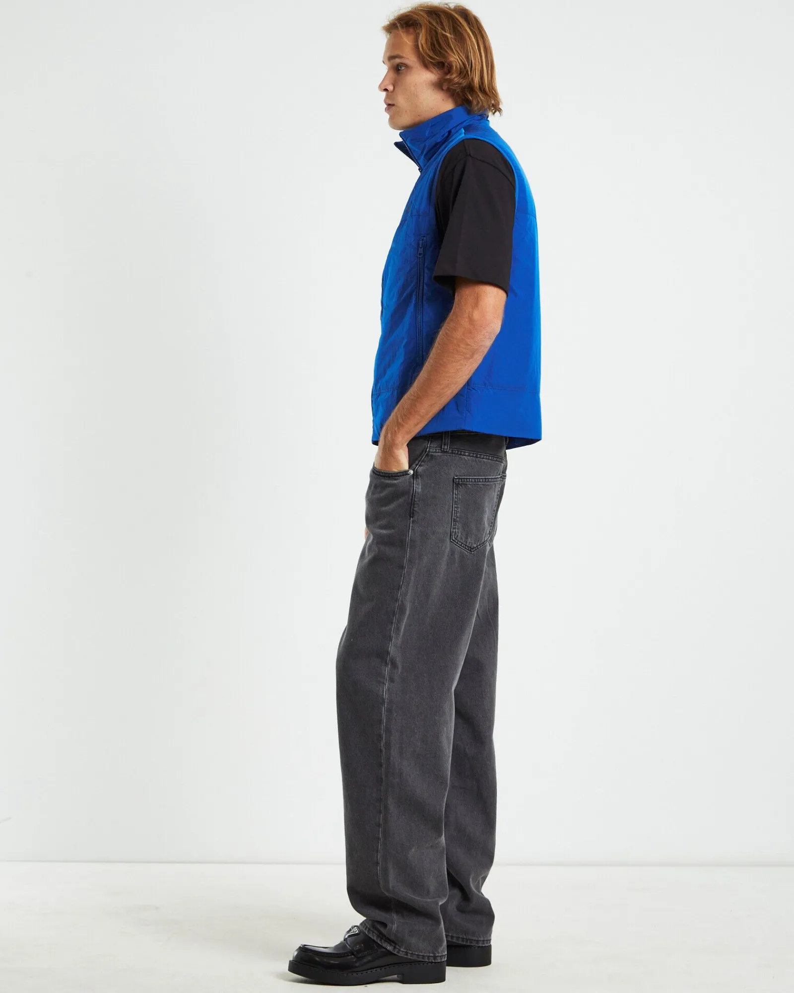 badge_crinkle_nylon_vest__3.webp Fashion CALVIN KLEIN Badge Crinkle Nylon Vest In Blue