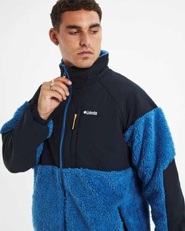 Outlet COLUMBIA Ballistic Ridge Full Zip Fleece Impulse Blue