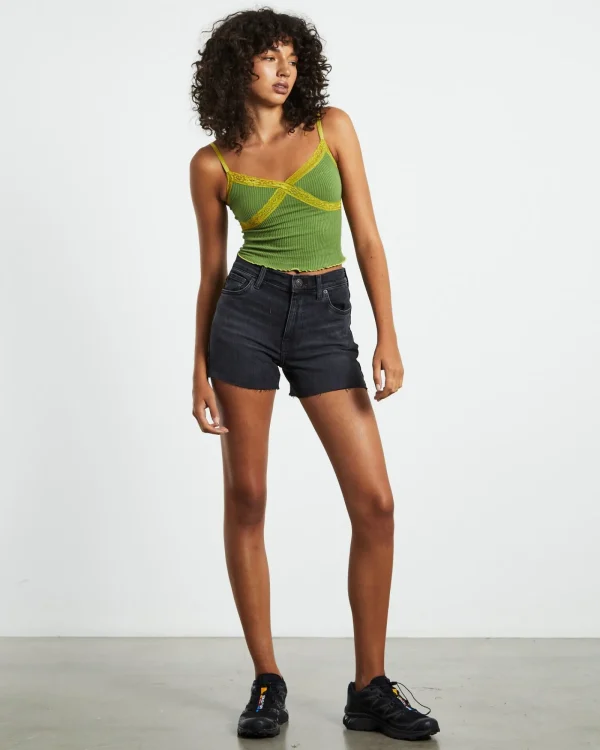 Online BDG URBAN OUTFITTERS Bdg Aline Cutoff Denim Shorts Black