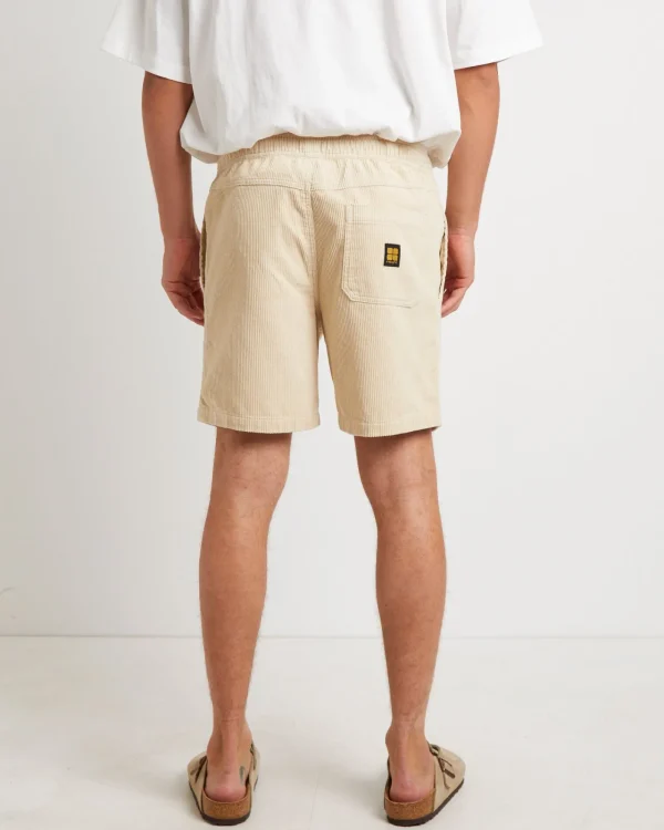 Cheap INSIGHT Bedford Cord Shorts In Latte