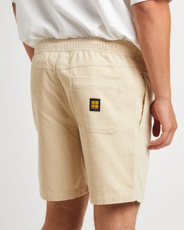 Cheap INSIGHT Bedford Cord Shorts In Latte