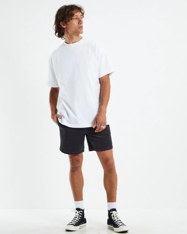 Discount INSIGHT Bedford Cord Shorts Slate Grey