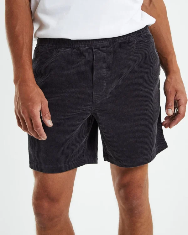 Discount INSIGHT Bedford Cord Shorts Slate Grey