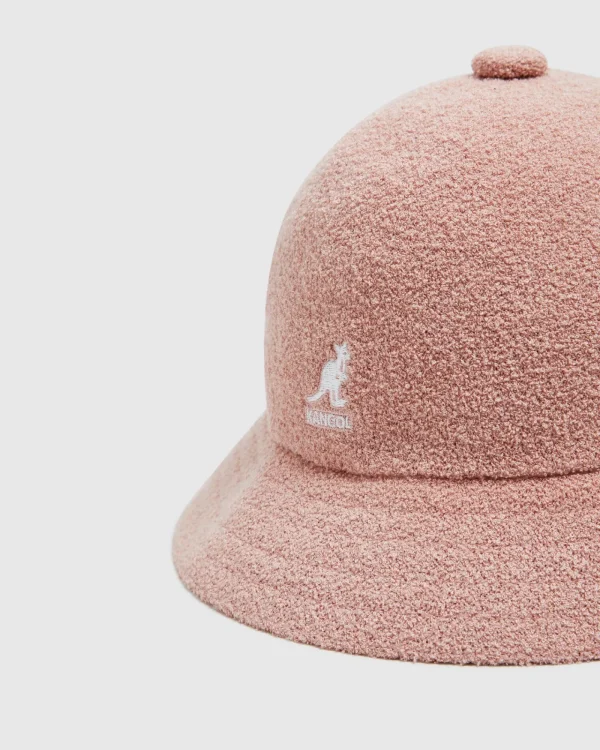 Clearance KANGOL Bermuda Casual Hat Dusty Rose