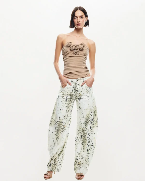Cheap LIONESS Birkin Corset Top