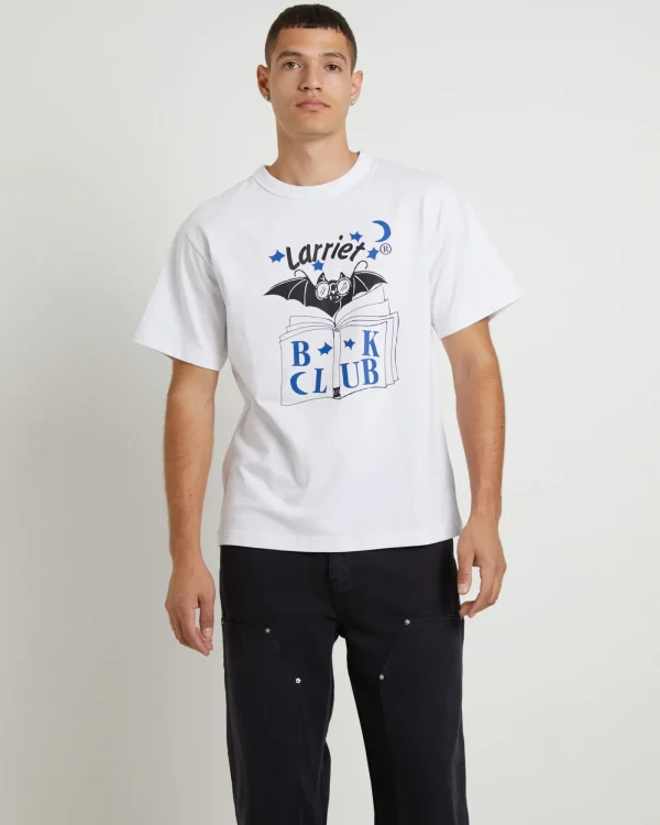 Best Sale LARRIET Blind As A Bat Short Sleeve T-Shirt In White