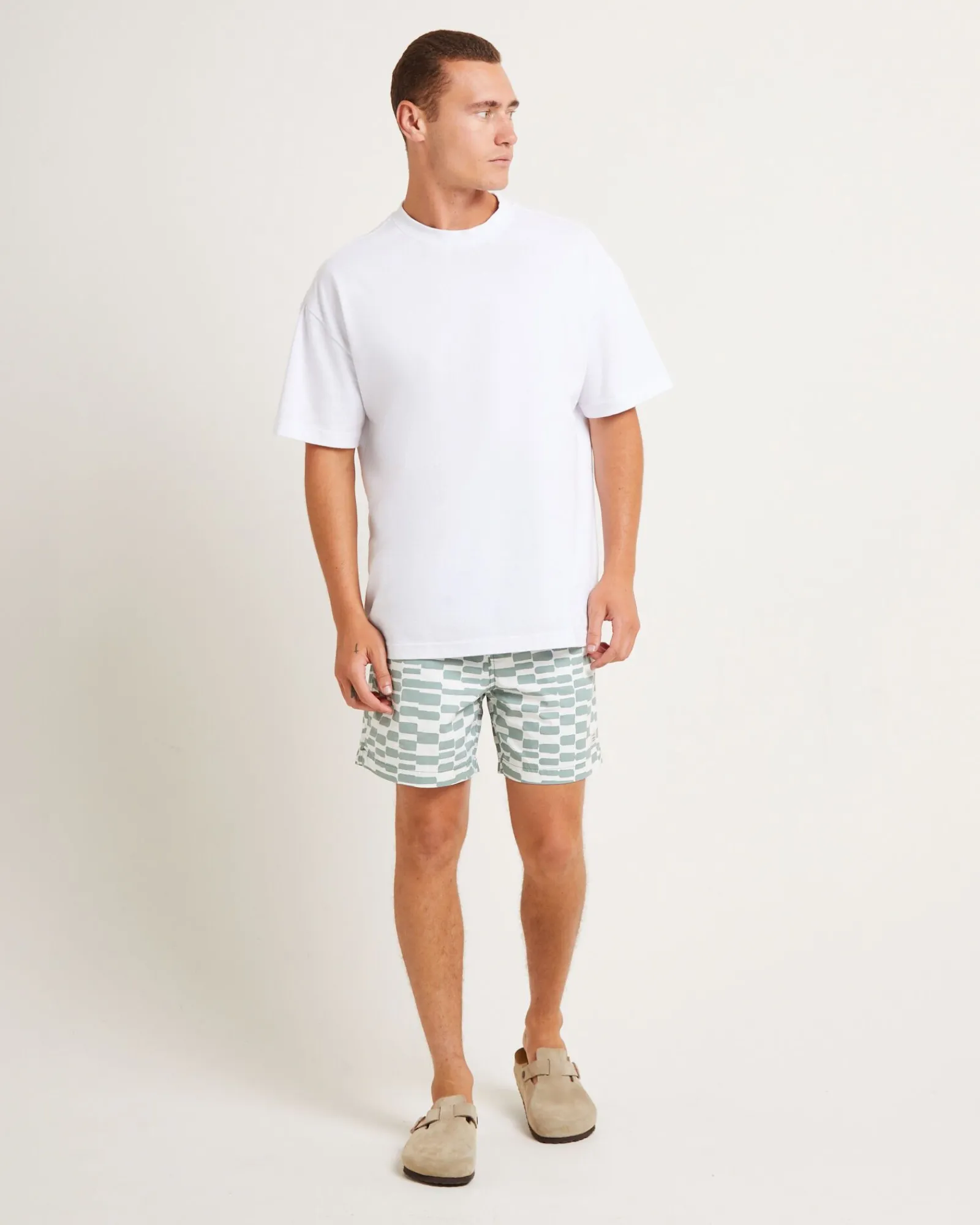 blocker__volley_boardshor_0.webp Clearance ARVUST Blocker 16" Volley Boardshorts In Marine Green