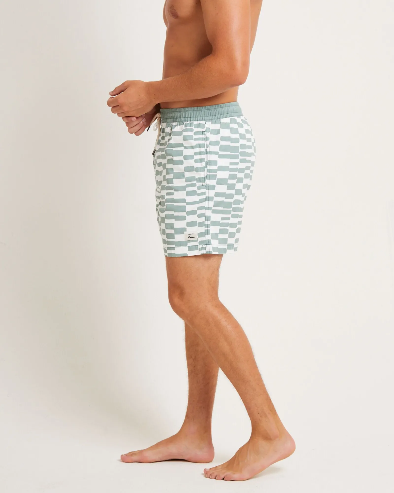 blocker__volley_boardshor_1.webp Clearance ARVUST Blocker 16" Volley Boardshorts In Marine Green