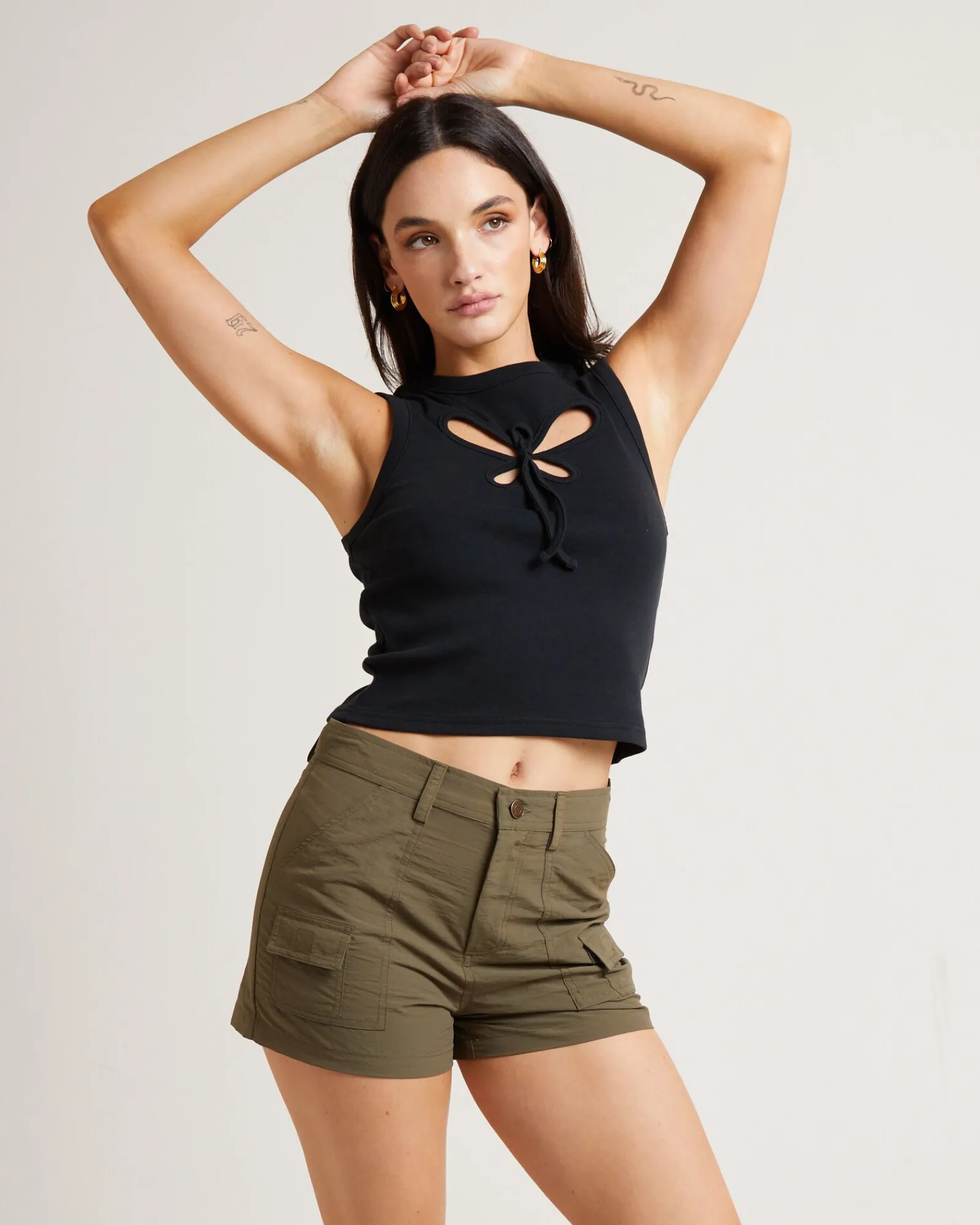 blossom_cut_out_tank_top__0-1.webp Best Sale INSIGHT Blossom Cut Out Tank Top In Pitch Black