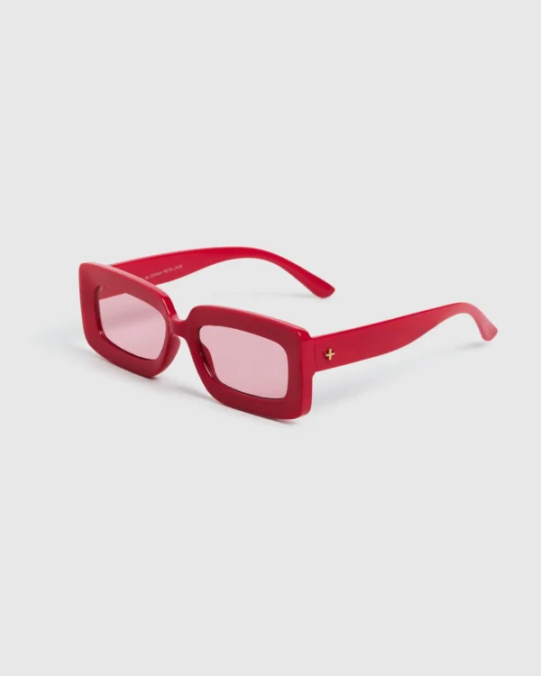 Discount PETA AND JAIN Blurred Sunglasses Raspberry/Rose Tint Lens