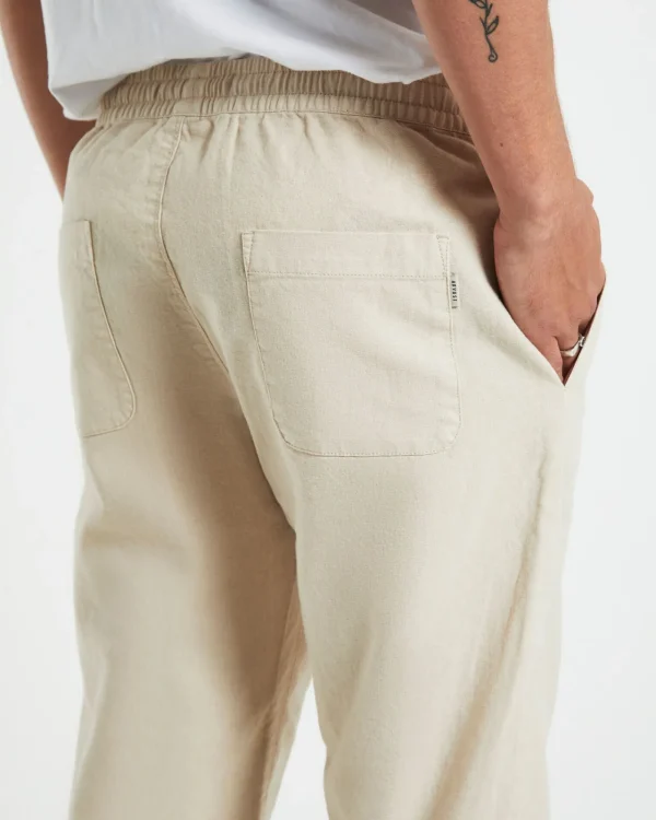 Shop ARVUST Brody Linen Pants Natural