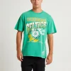 Flash Sale MITCHELL & NESS Brush Off 2.0 Celtics T-Shirt Green