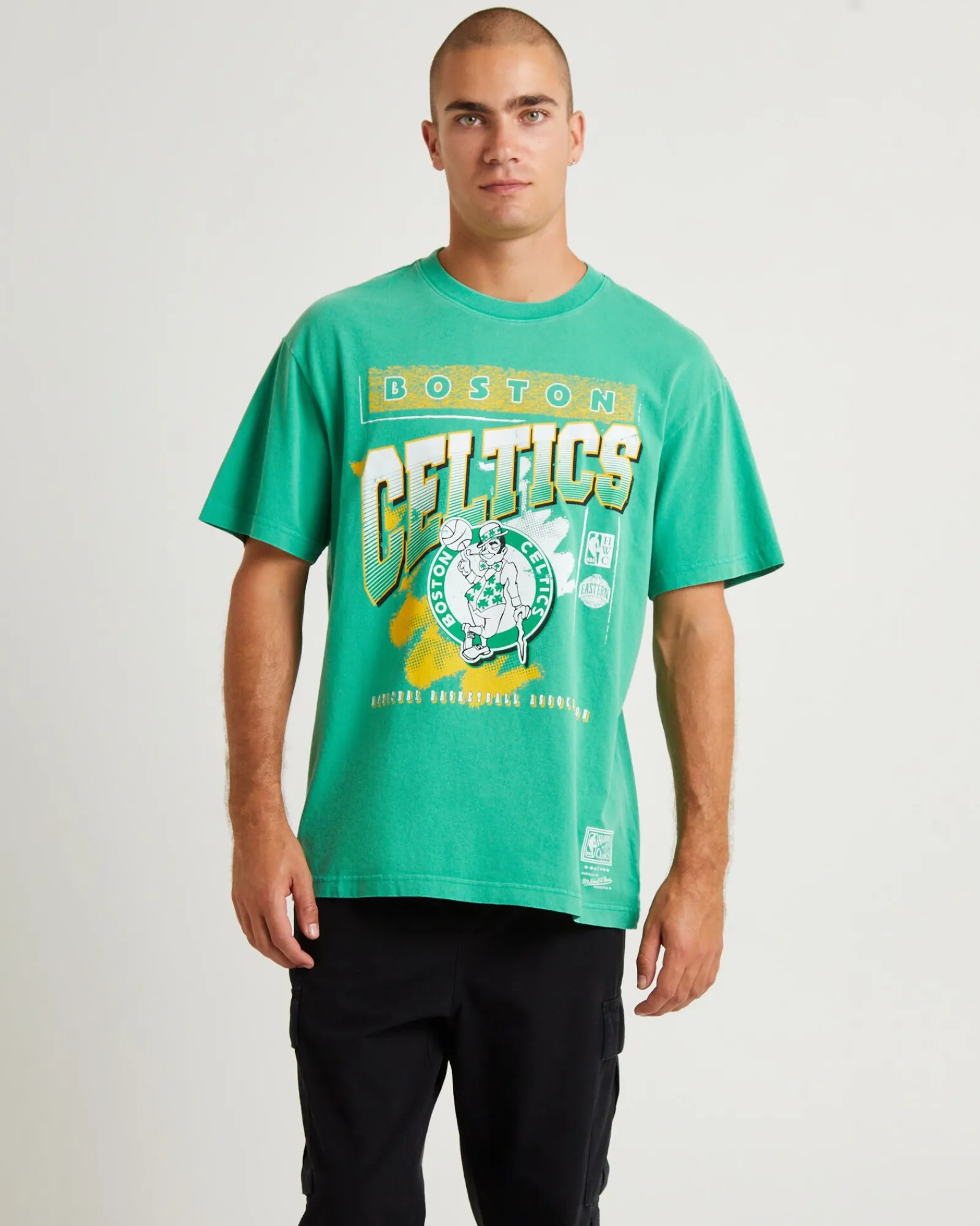 brush_off__celtics_tshirt_0.webp Flash Sale MITCHELL & NESS Brush Off 2.0 Celtics T-Shirt Green