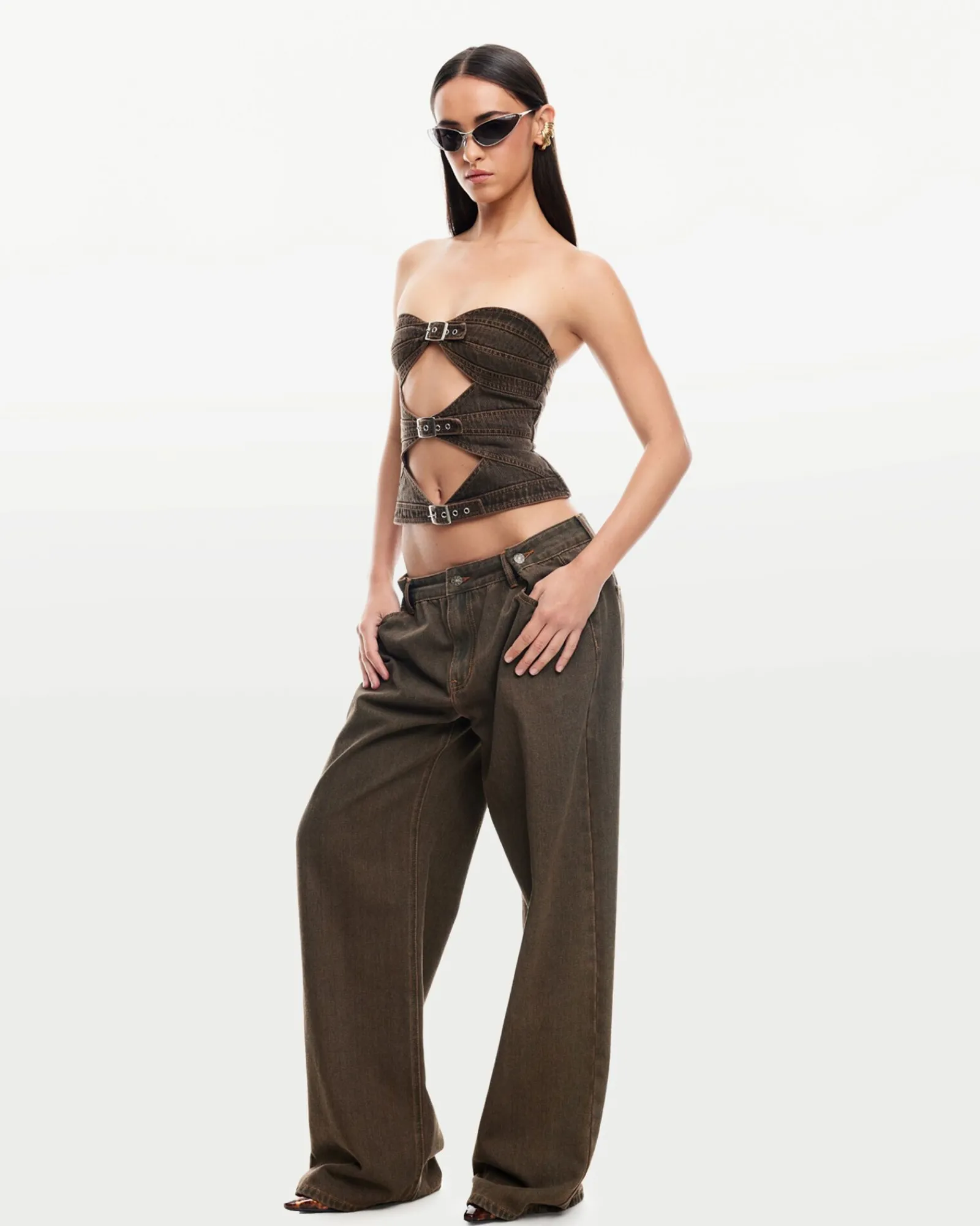 buckle_corset_top_3.webp Flash Sale LIONESS Buckle Corset Top