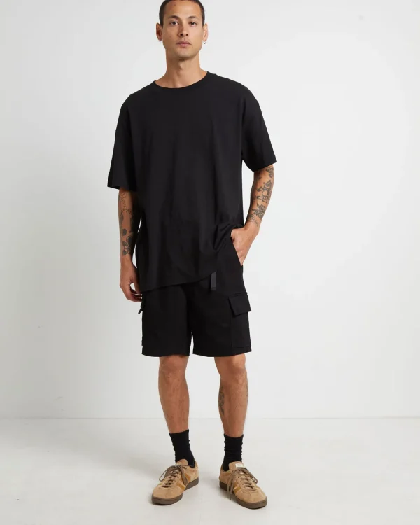 Outlet TAIKAN Cargo Shorts In Black