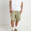 Cheap LARRIET Cargo Shorts In Sage
