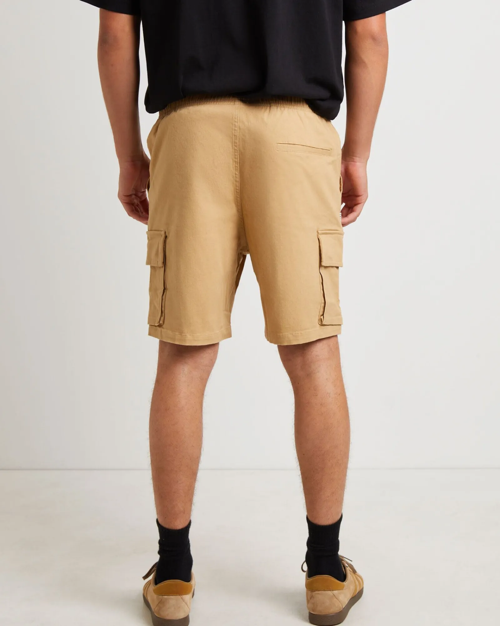cargo_shorts_in_tan_1.webp Fashion TAIKAN Cargo Shorts In Tan