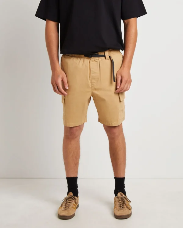 Fashion TAIKAN Cargo Shorts In Tan