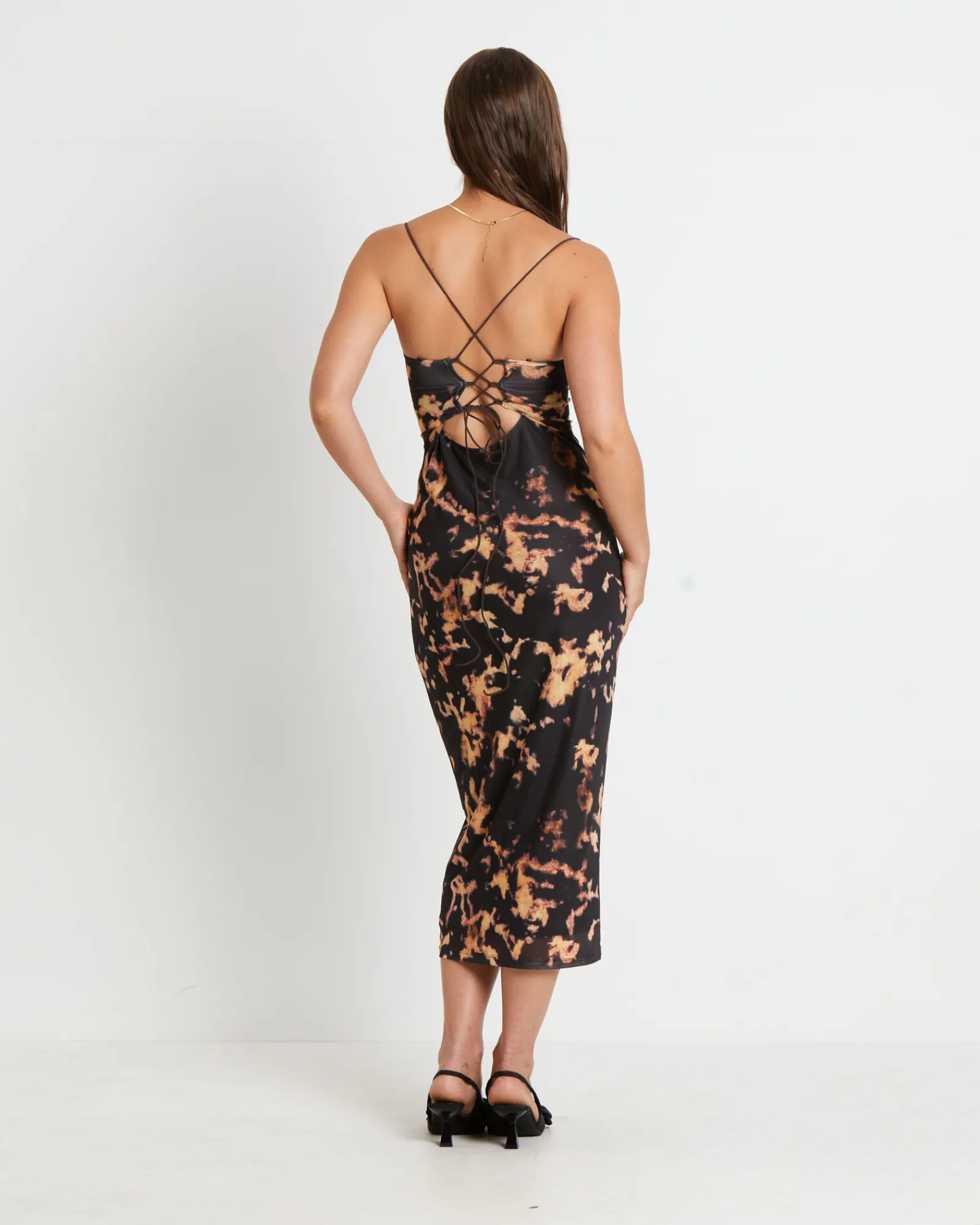 carmen_dark_cloud_mesh_mi_1.webp New NEON HART Carmen Dark Cloud Mesh Midi Dress In Brown