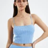 Cheap SUBTITLED Charlotte Knit Cami Blue