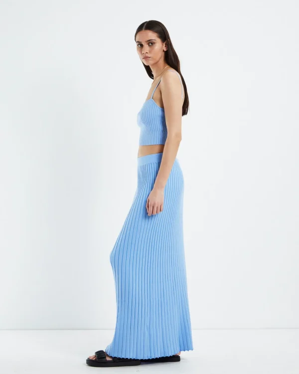 Cheap SUBTITLED Charlotte Knit Cami Blue