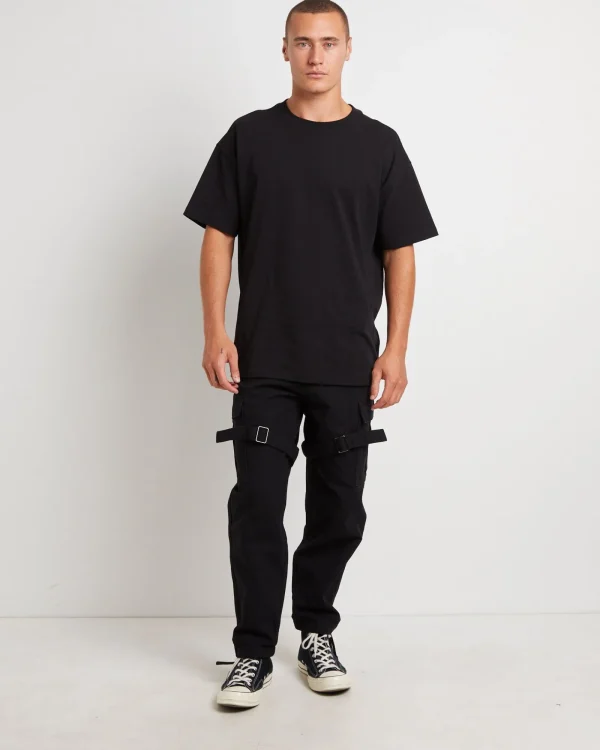 New STANDARD JEAN CO Chicane Cargo Pants In Black
