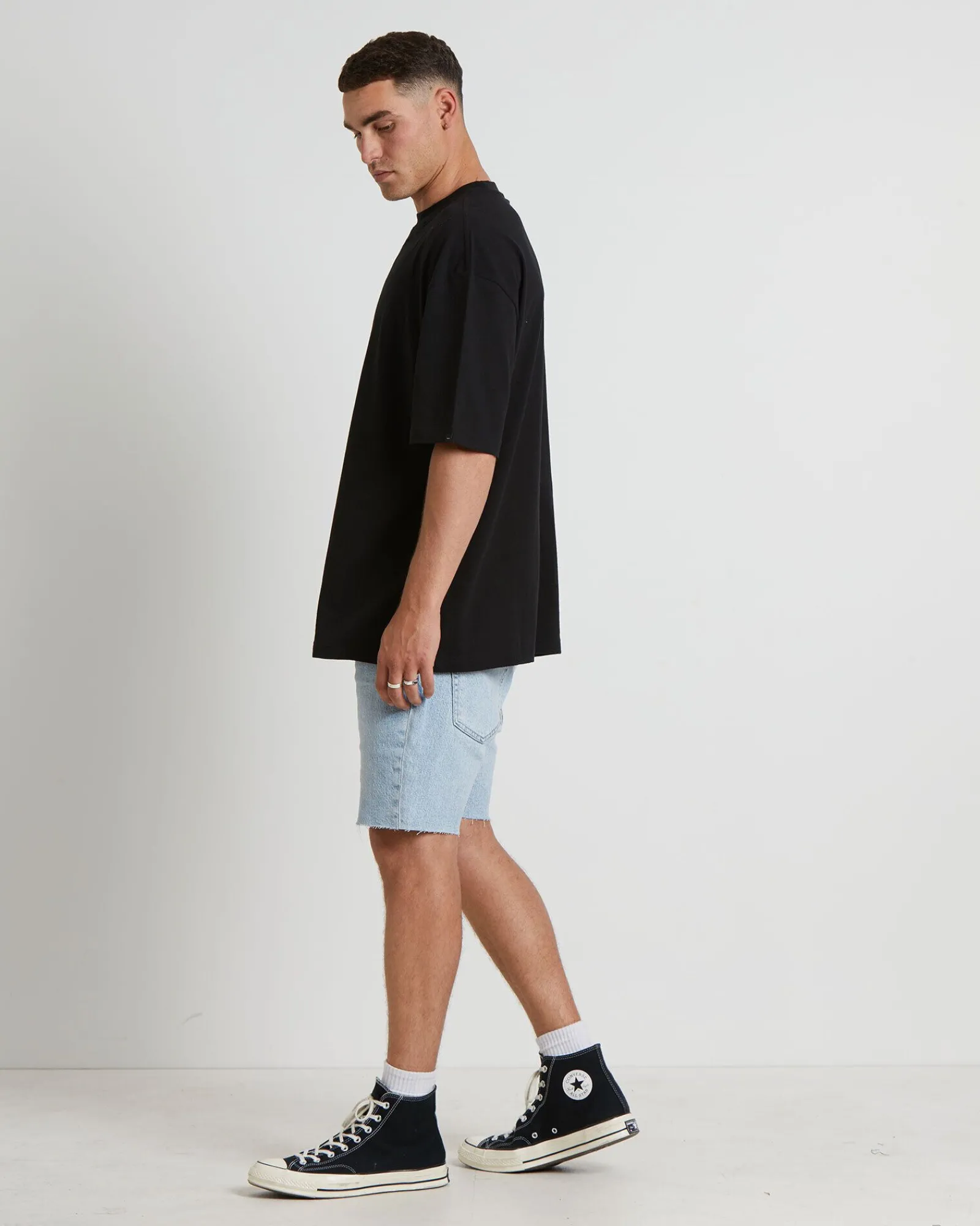 choked_short_sleeve_tshir_3.webp Cheap STANDARD JEAN CO Choked Short Sleeve T-Shirt In Black