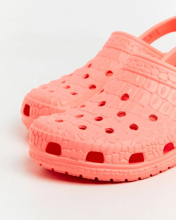Cheap CROCS Classic kin Clogs Guava