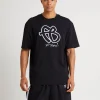 Outlet FUBU Classic Short Sleeve T-Shirt Black/White