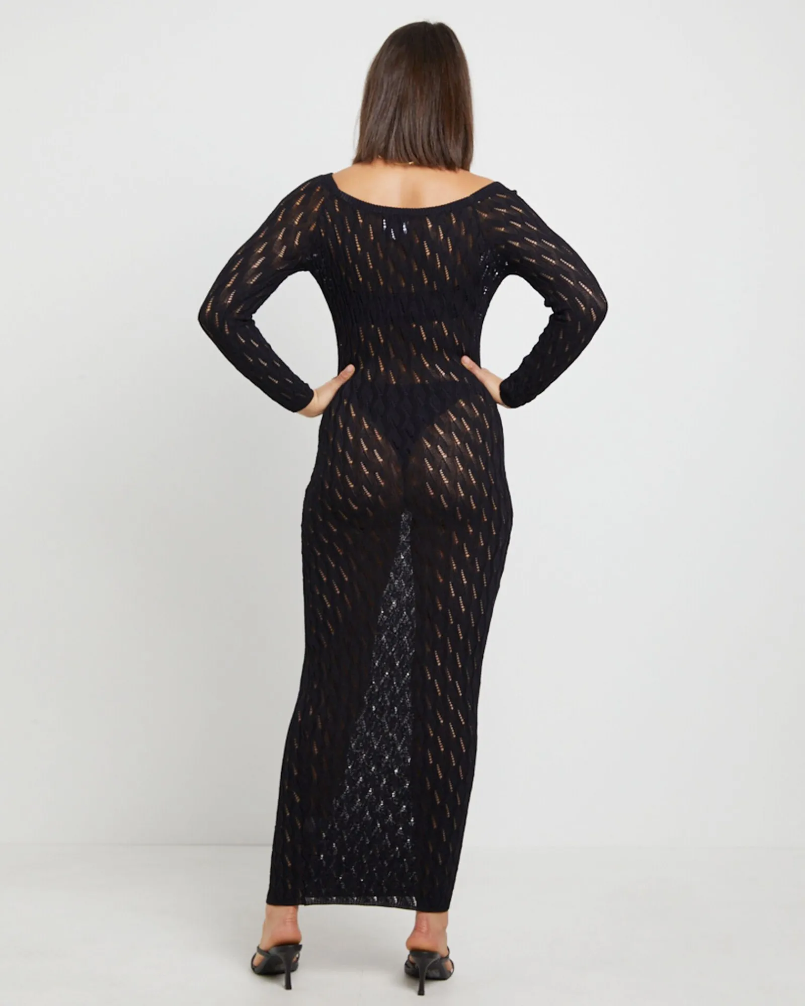 cleo_midi_long_sleeve_dre_2.webp Sale SNDYS Cleo Midi Long Sleeve Dress In Black