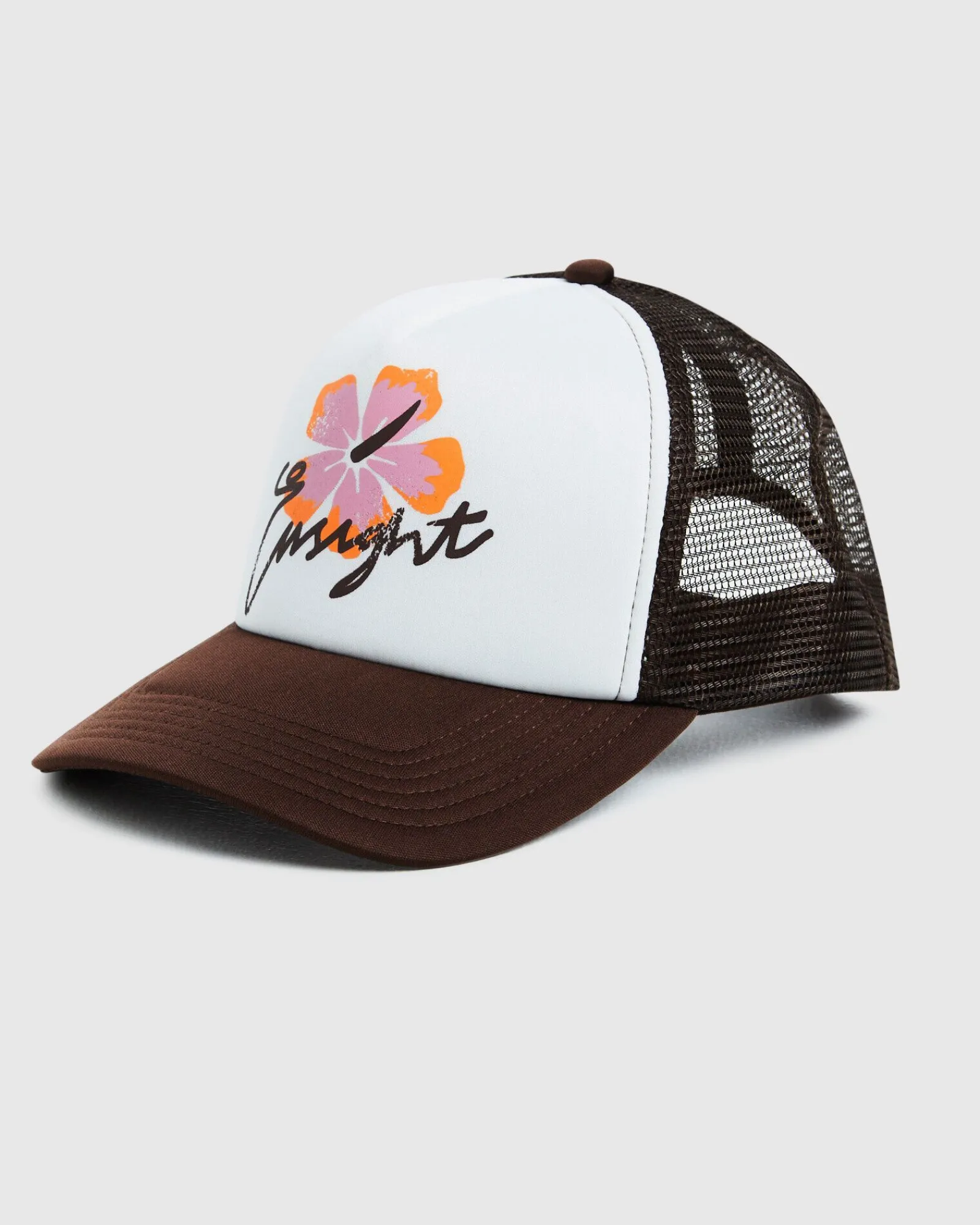 coco_loco_trucker_cap_cho_3.webp Flash Sale INSIGHT Coco Loco Trucker Cap Chocolate Brown