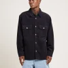 Cheap INSIGHT Conditions Cord Long Sleeve Overshirt Tan