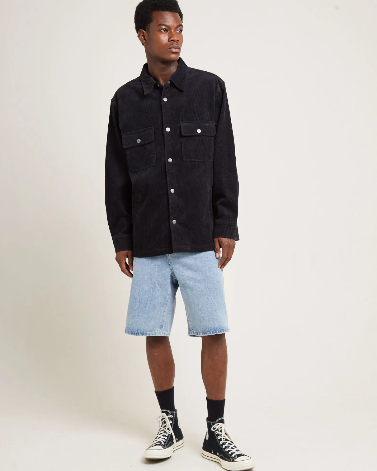 conditions_cord_long_slee_2.webp Cheap INSIGHT Conditions Cord Long Sleeve Overshirt Tan