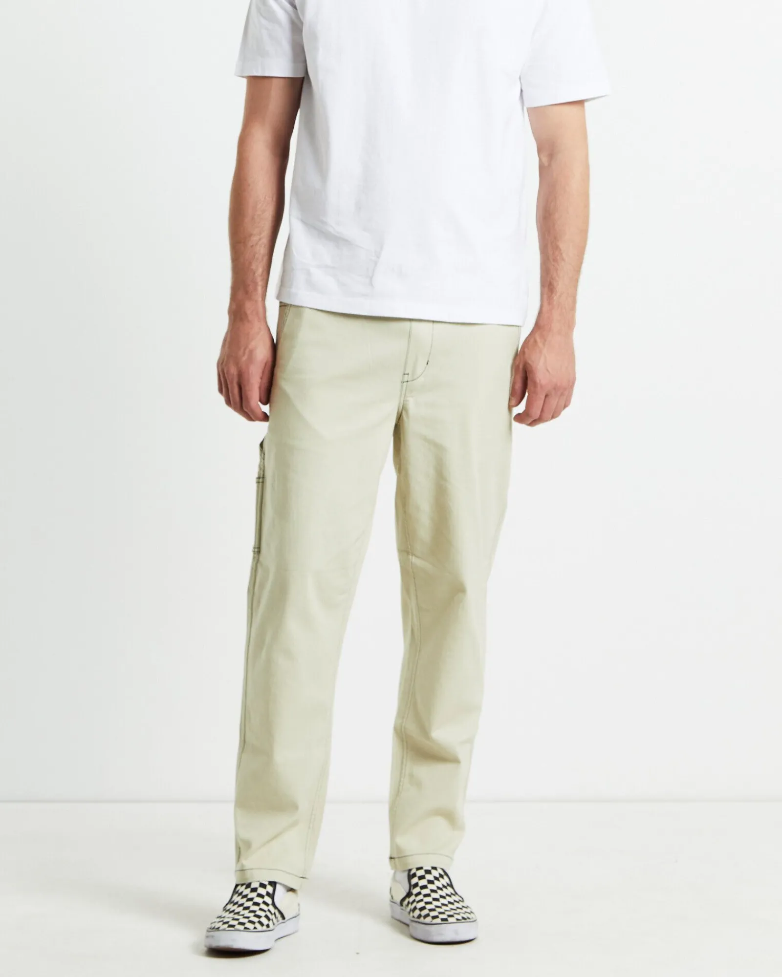 contrast_stitch_pants_cre_0.webp Clearance TAIKAN Contrast Stitch Pants Cream