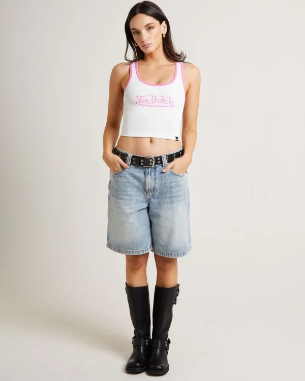 Online VON DUTCH Contrast Tank Top