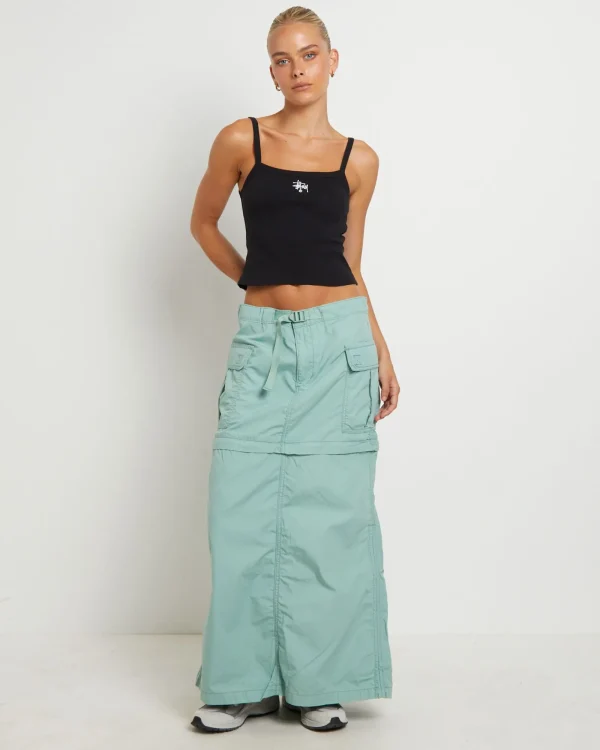 Store LEVIS Convertible Cargo Skirt In Granite Green